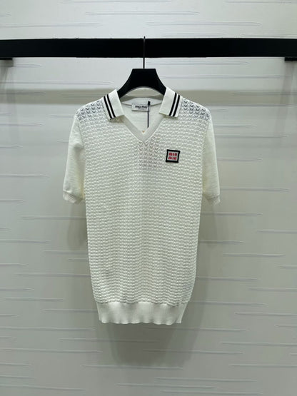 Miu Miu Polo - White