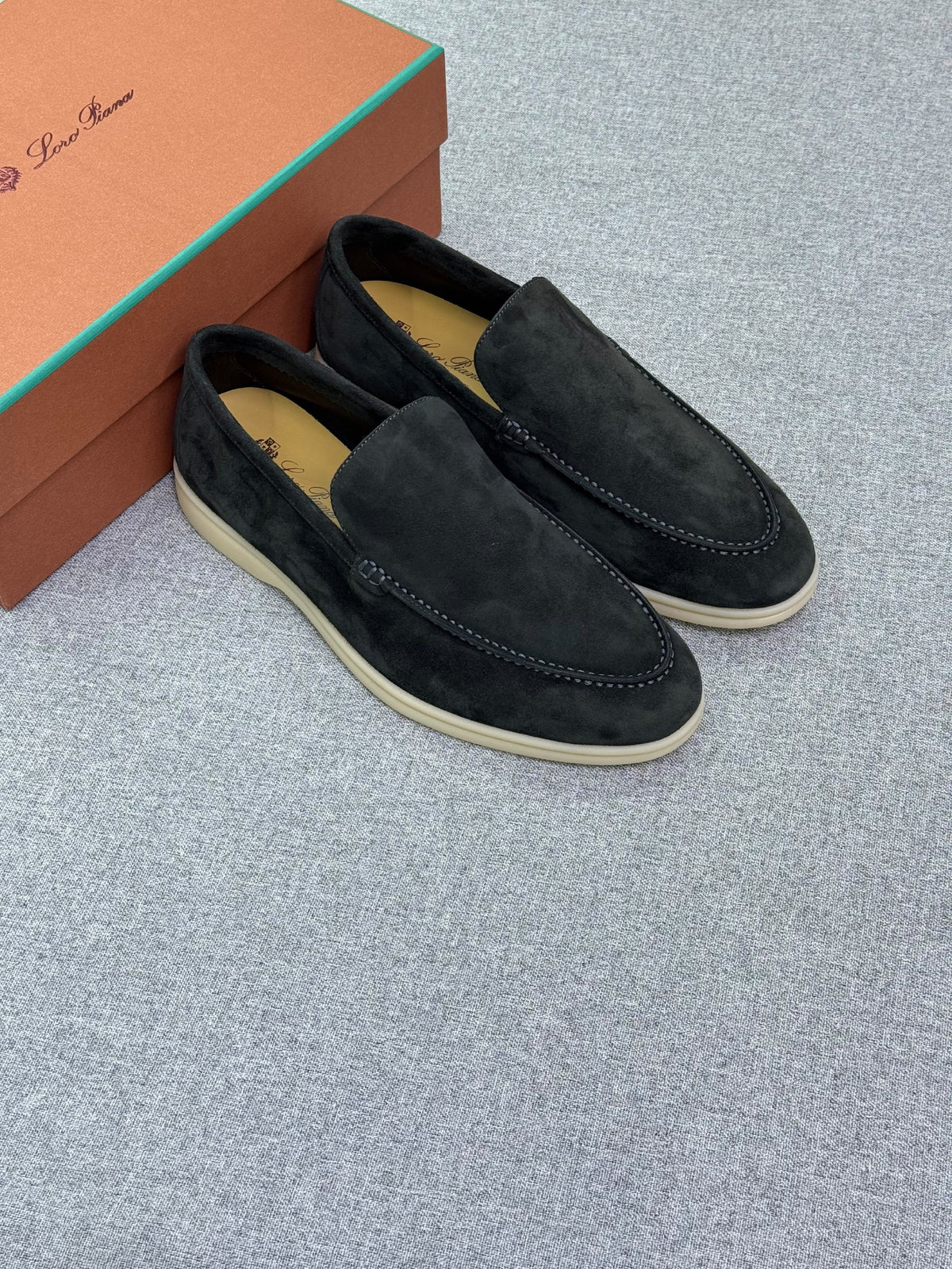 Loro Piana Loafers - Dark Grey