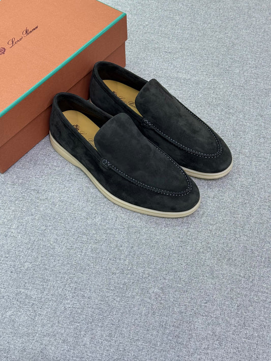 Loro Piana Loafers - Dark Grey
