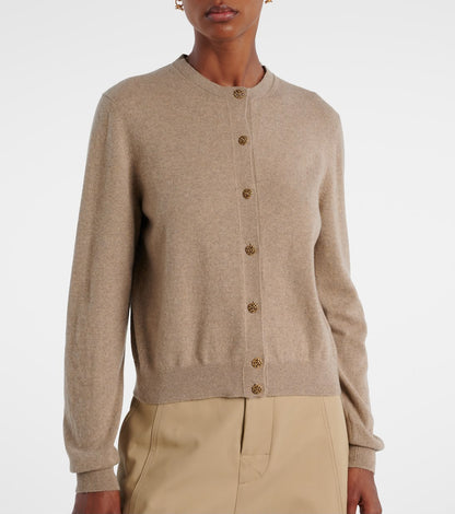 Loro Piana Cardigan - Beige, Light Blue