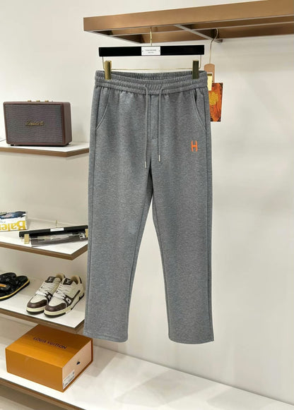 Hermes Zip-Front Tracksuit - Grey