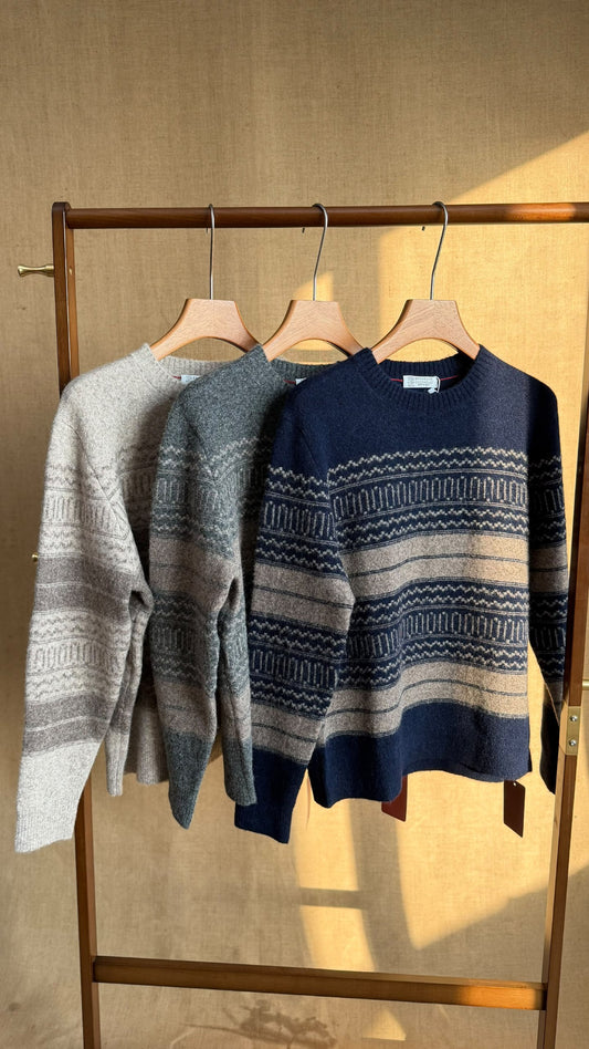 Brunello Cucinelli Sweater - Grey, Navy