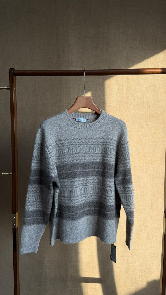 Brunello Cucinelli Sweater - Grey, Navy