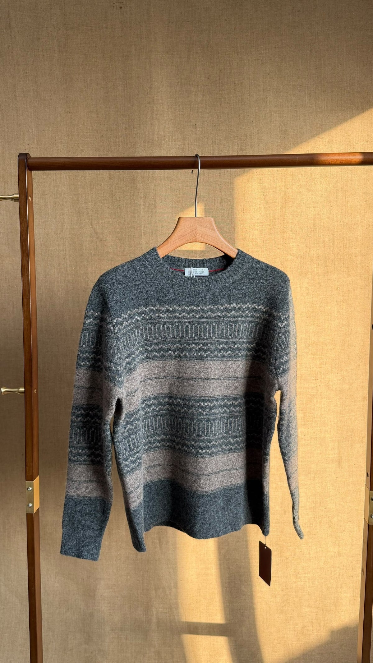 Brunello Cucinelli Sweater - Grey, Navy