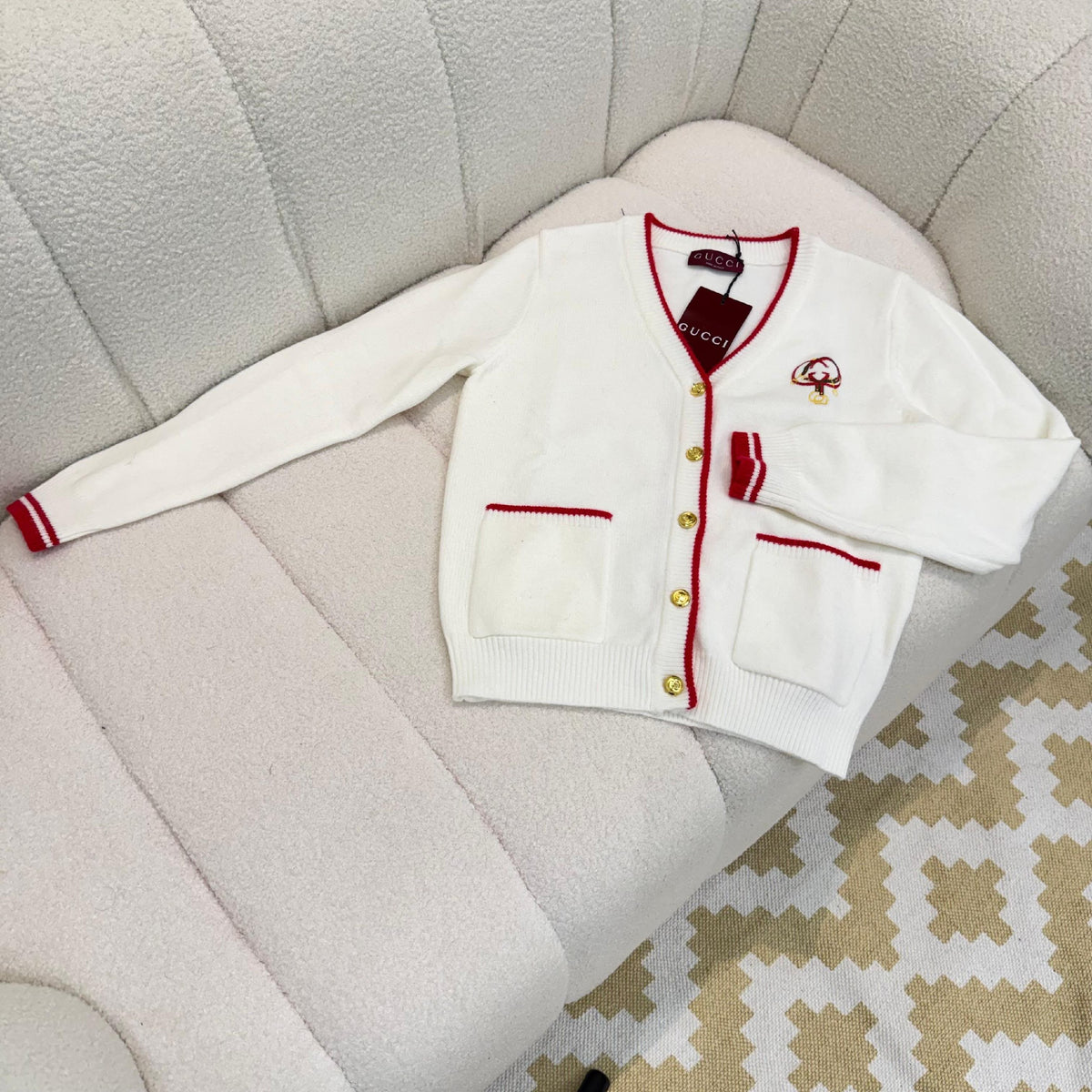Gucci Cardigan - White