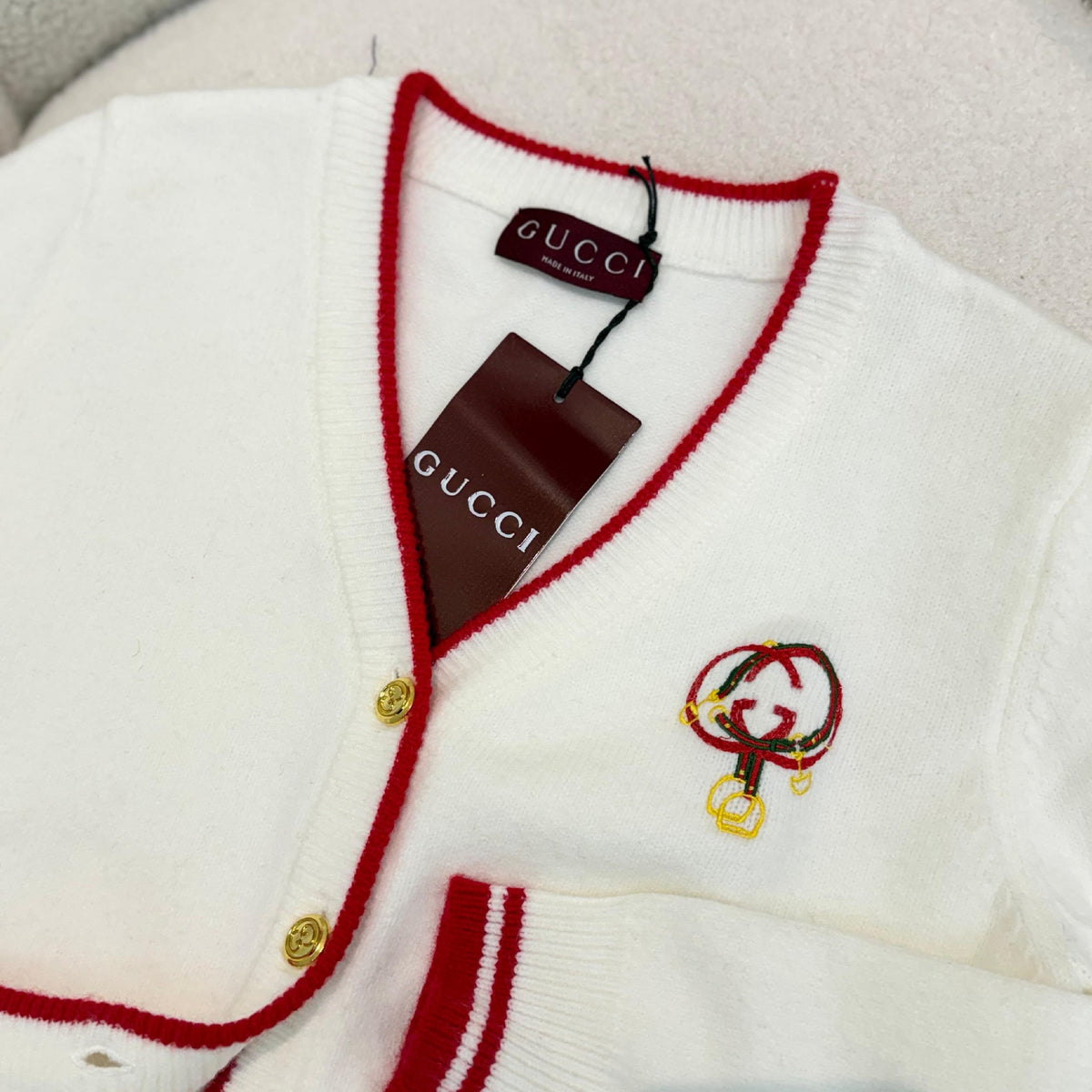 Gucci Cardigan - White