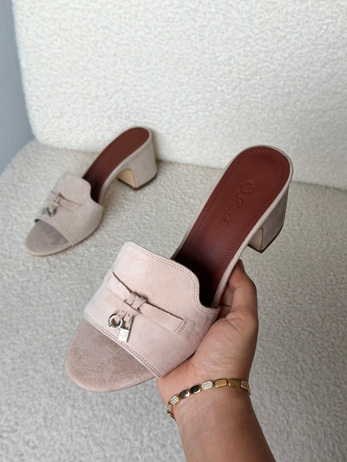 Loro Piana Heels - Beige