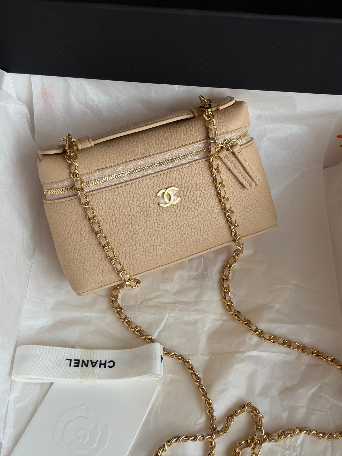 Chanel Vanity Case - Beige