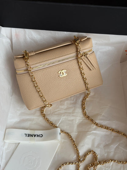 Chanel Vanity Case - Beige