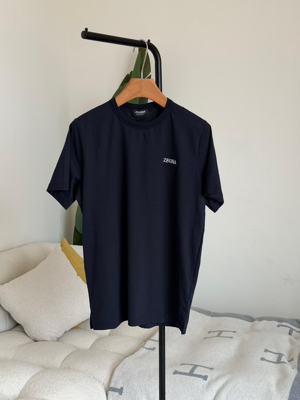 Zegna T-Shirt - Black, Navy, White