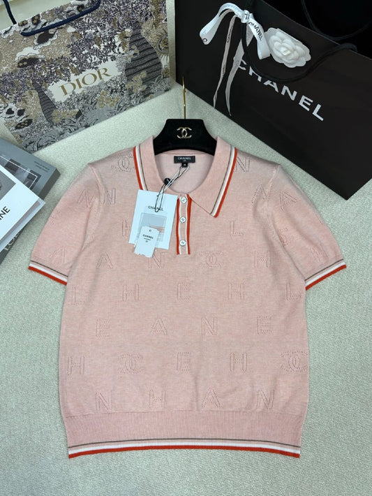 Chanel Polo Shirt - Pink