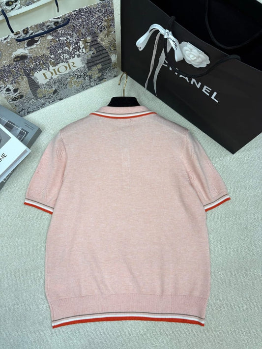 Chanel Polo Shirt - Pink