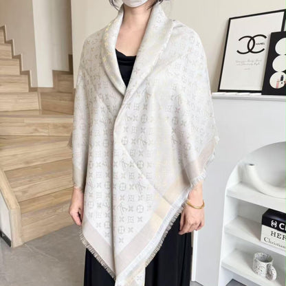 Louis Vuitton Scarf - White Monogram