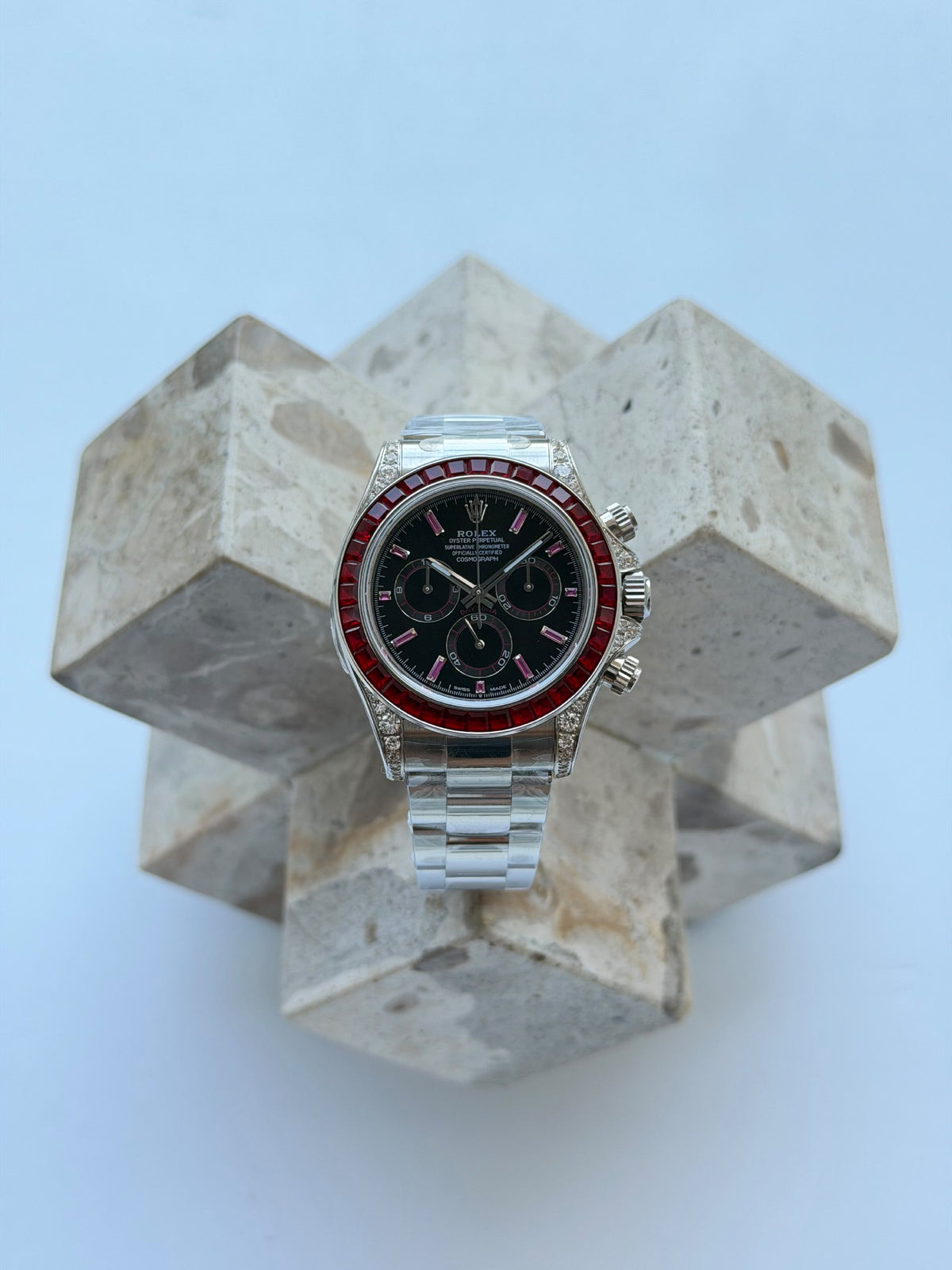 Rolex Watch - Black & Red
