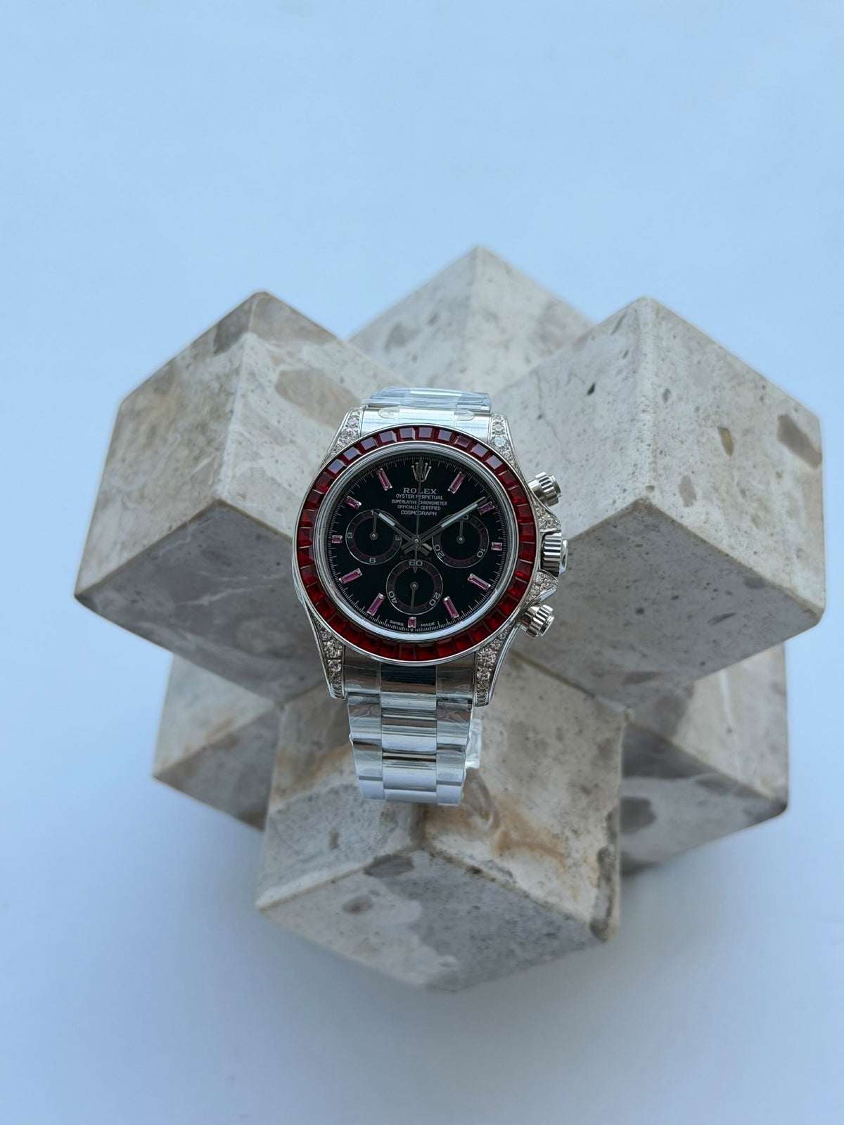 Rolex Watch - Black & Red