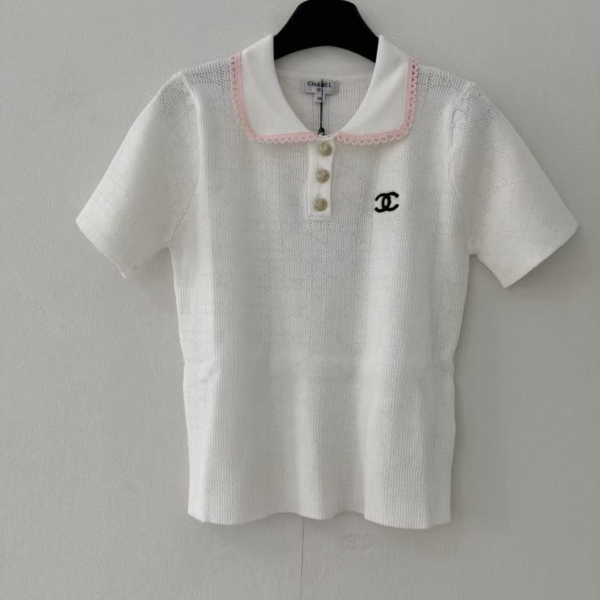 Chanel Polo Shirt - White