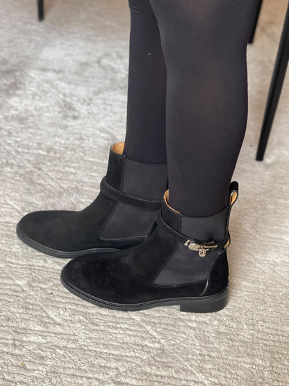 Hermès Boots - Beige, Black