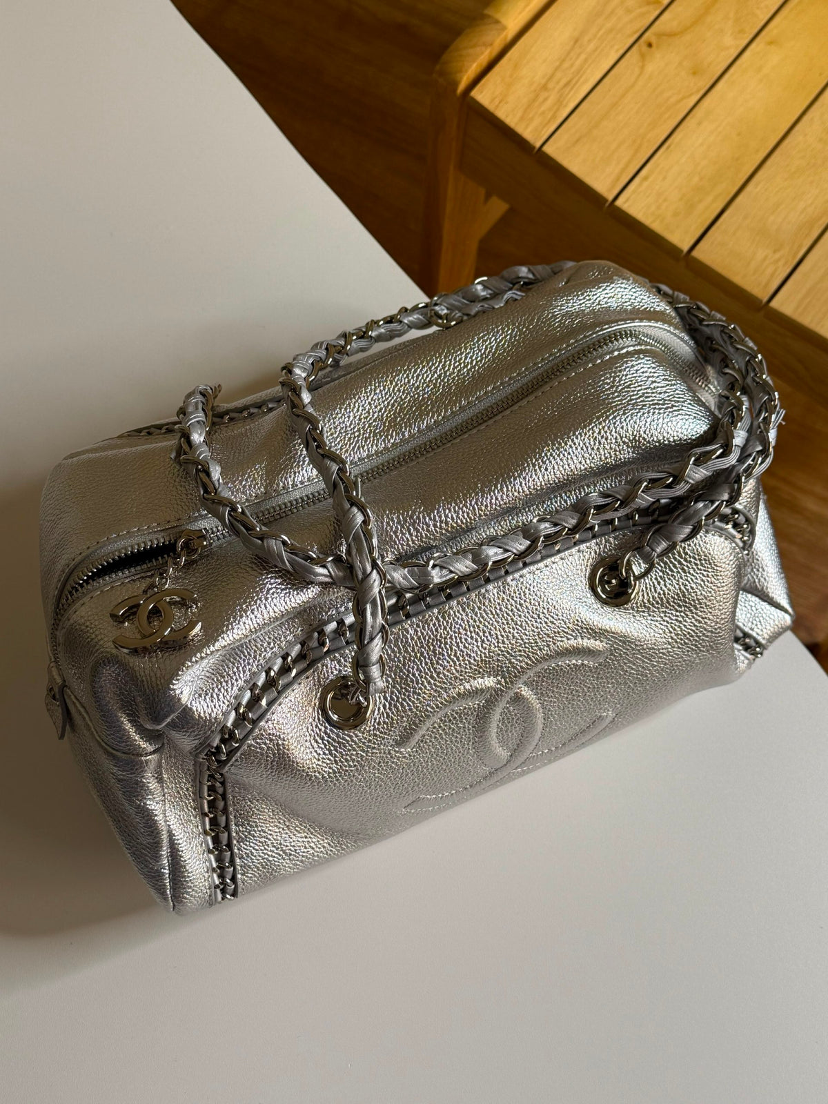 Chanel Shoulder Bag - Silver