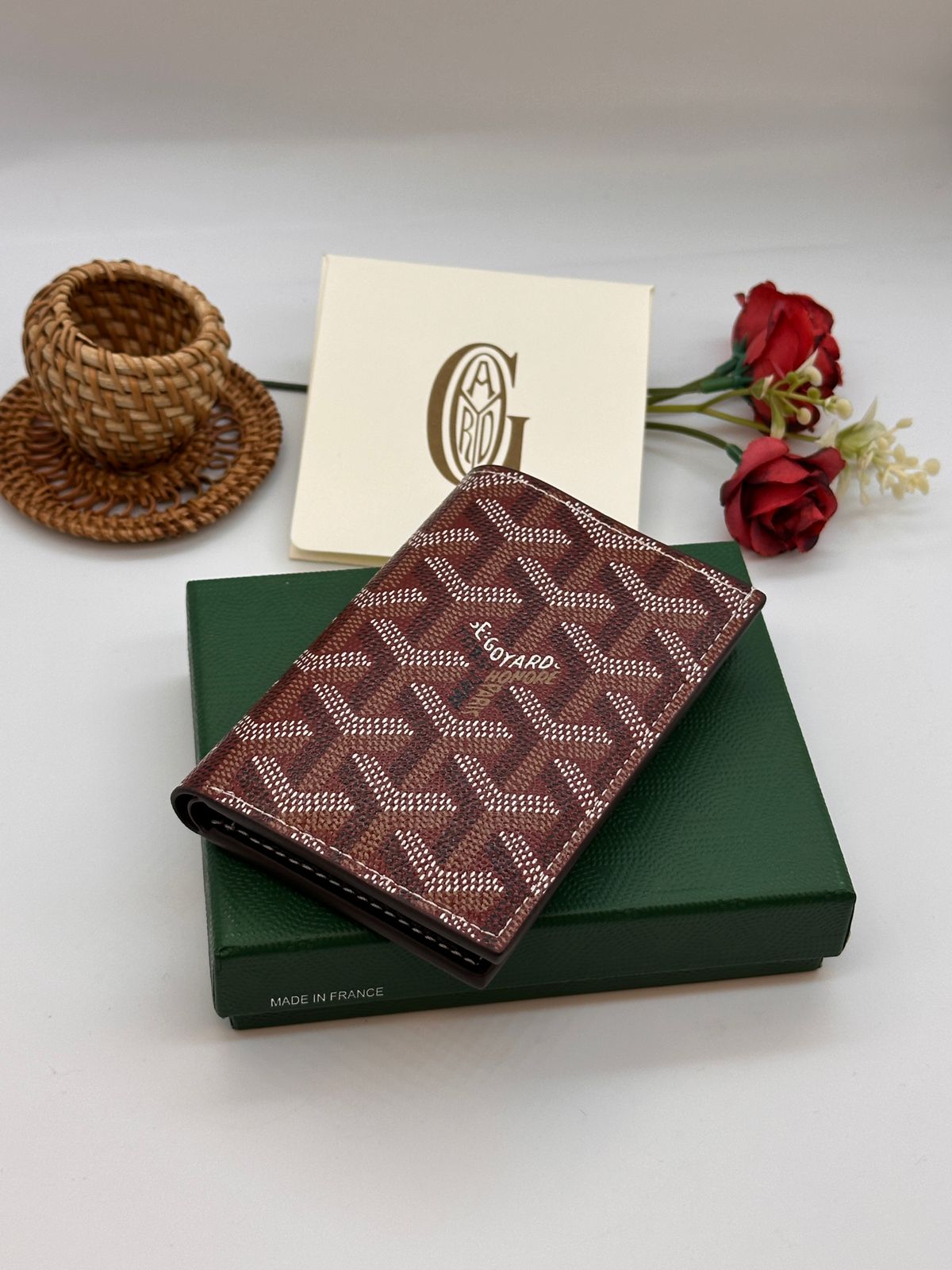 Goyard Wallet - Burgundy