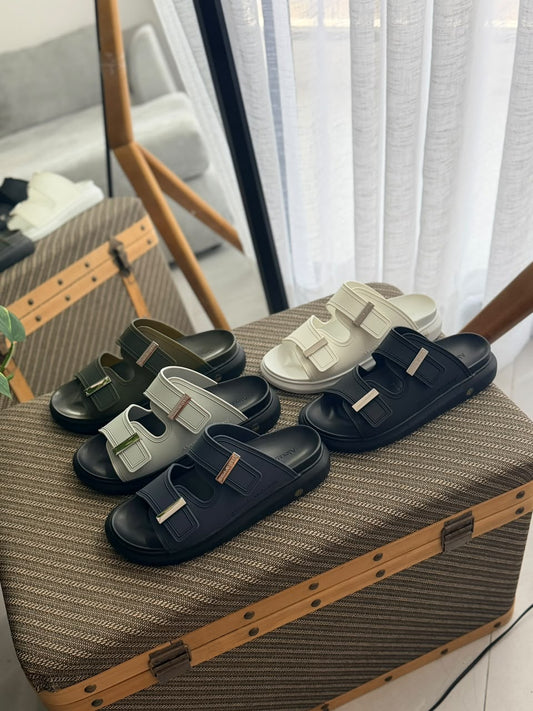 Alexander McQueen Slippers - White, Black, Navy, Green, Grey