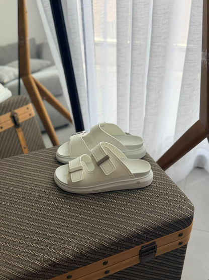 Alexander McQueen Slippers - White, Black, Navy, Green, Grey