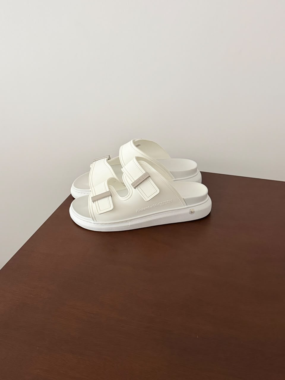 Alexander McQueen Slippers - White, Black, Navy, Green, Grey