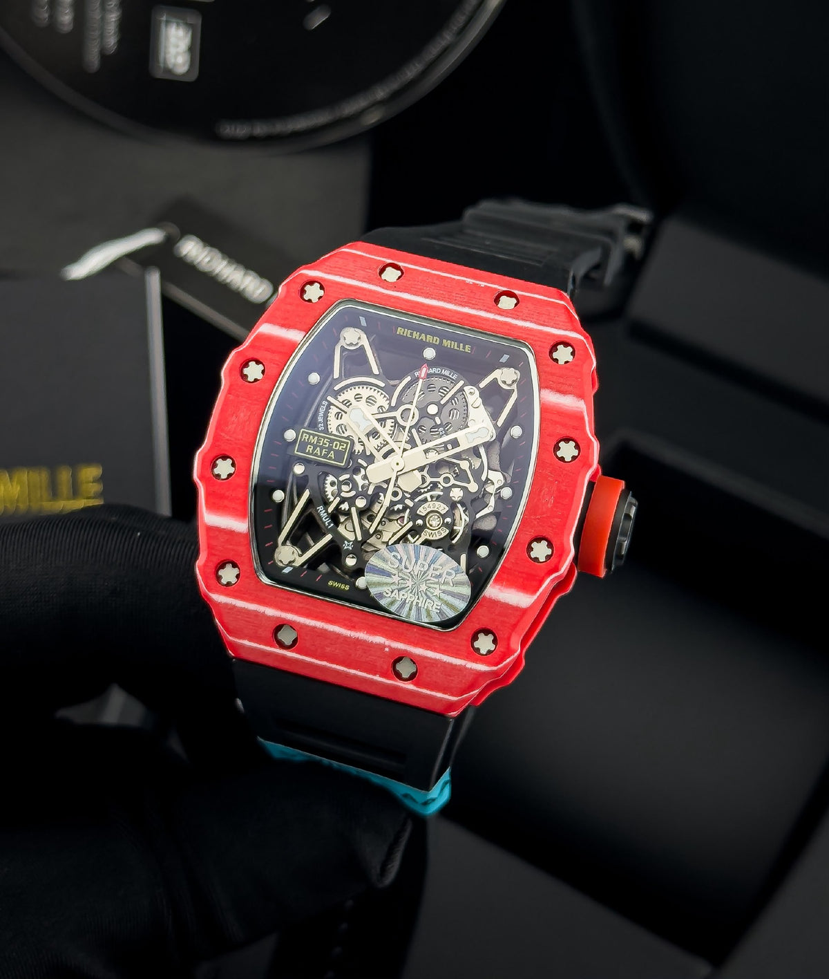 Richard Mille Watch - Red & Black