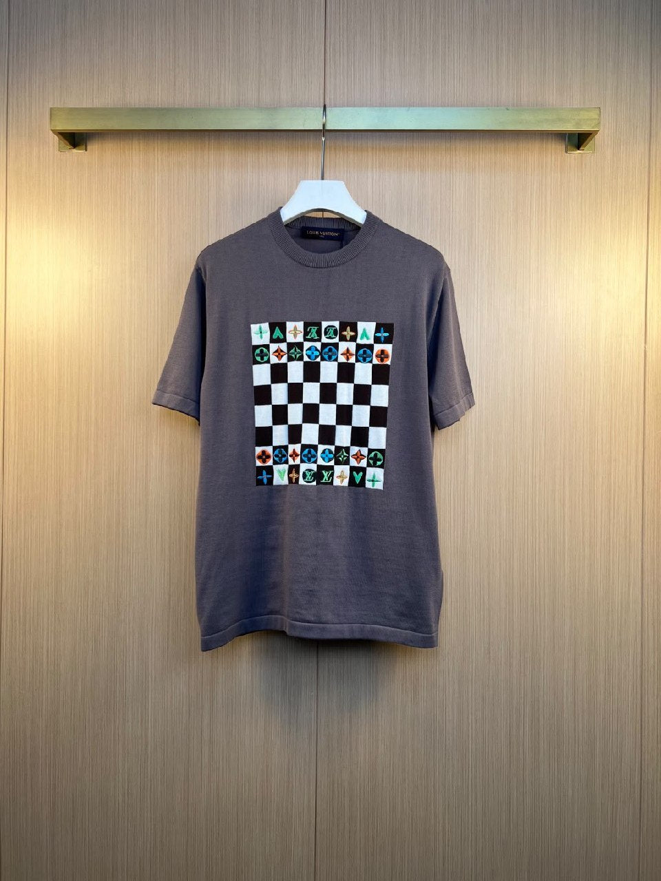 Louis Vuitton Knitted T-Shirt - Grey