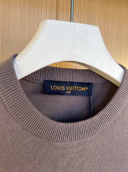 Louis Vuitton Knitted T-Shirt - Grey