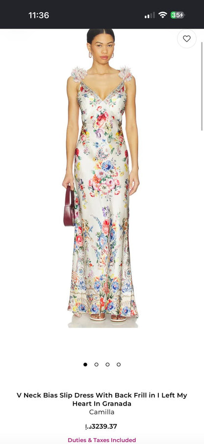Camilla Dress - White