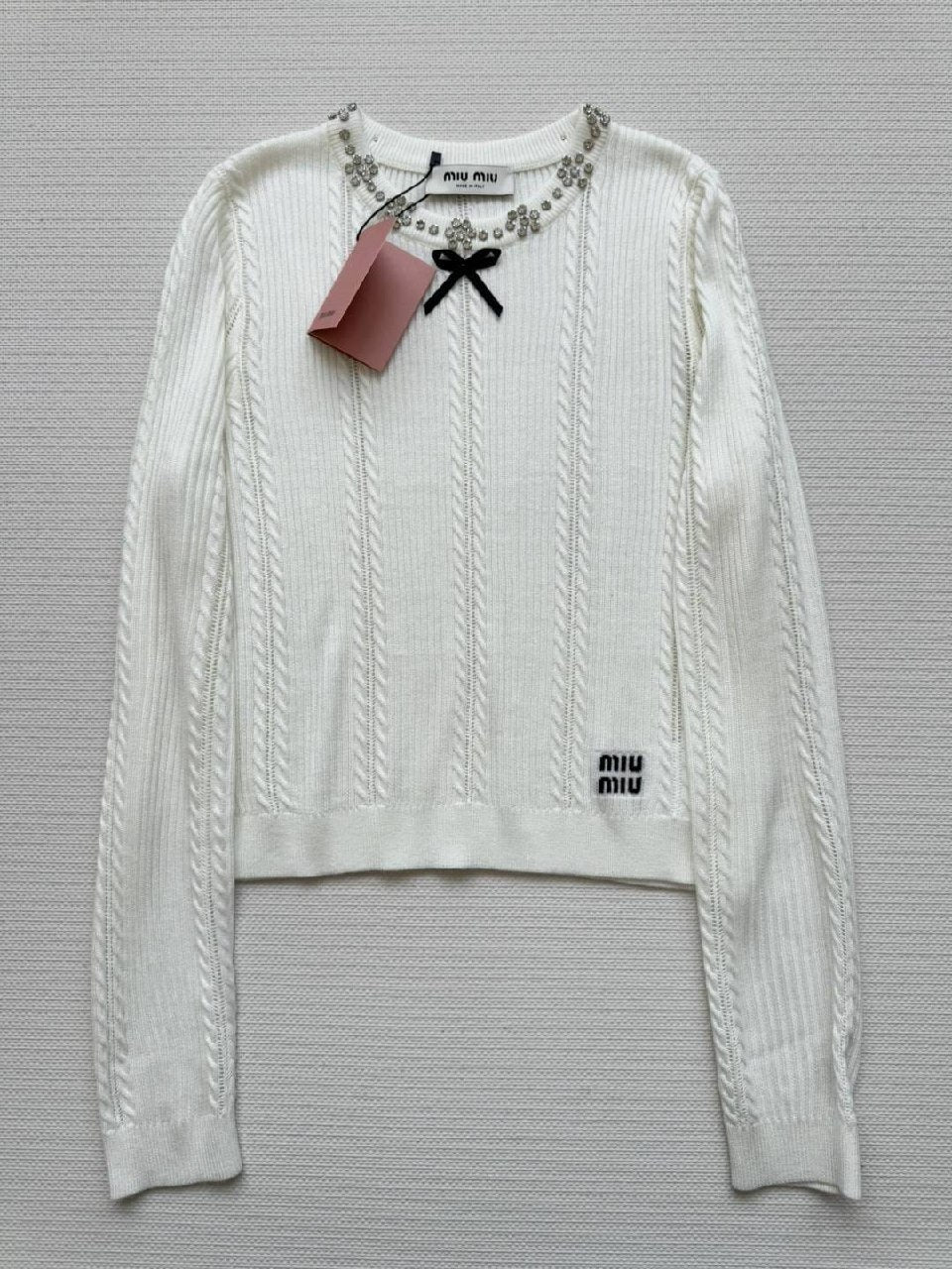 Miu Miu Sweater - White