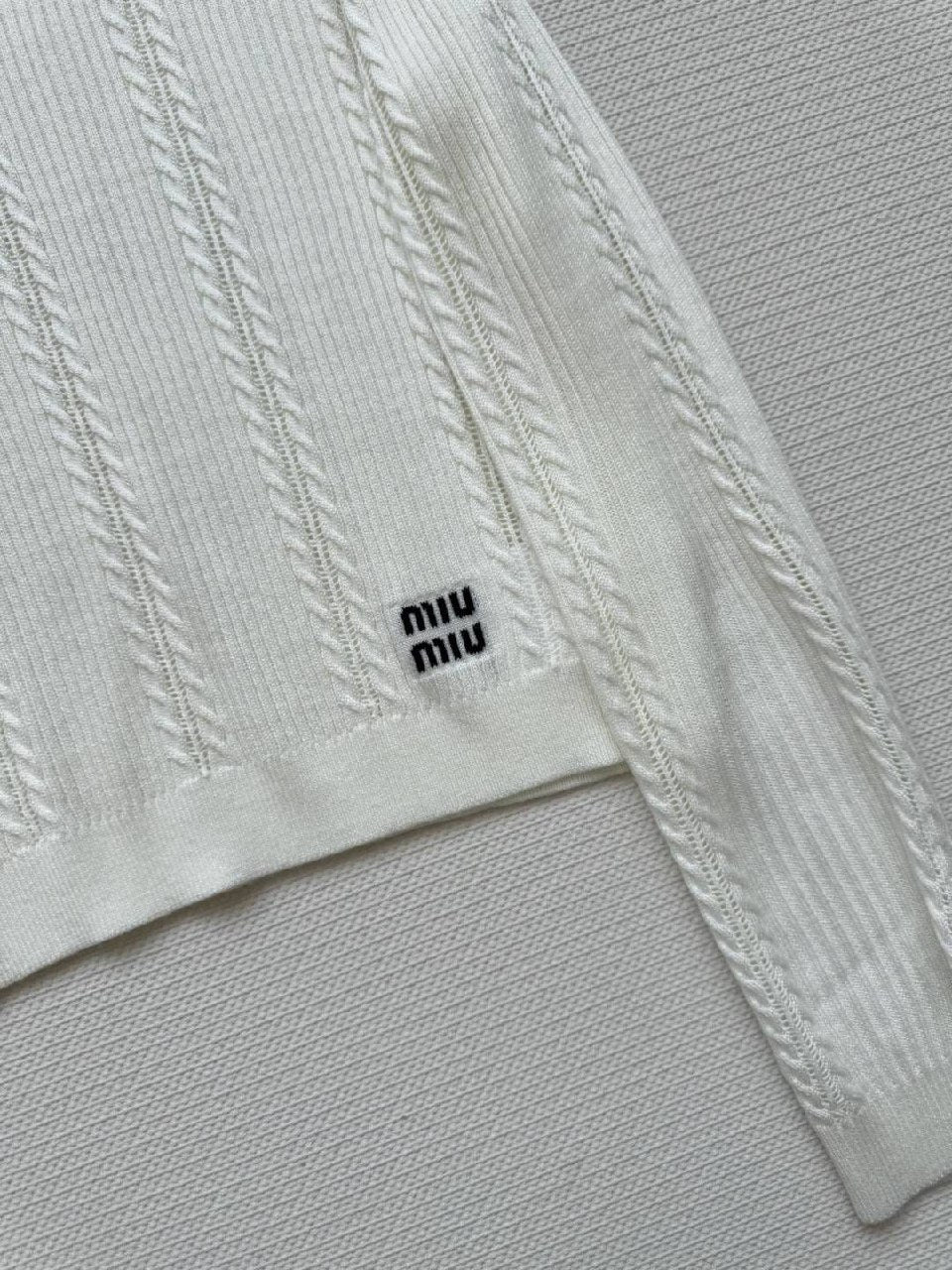 Miu Miu Sweater - White