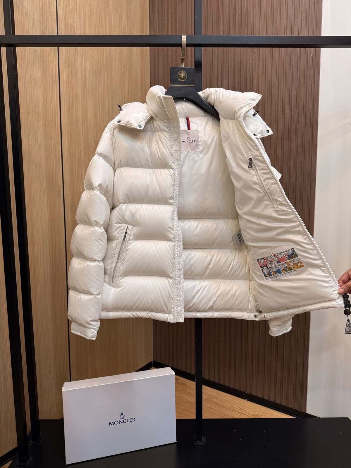 Moncler Maya Puffer Jacket - White