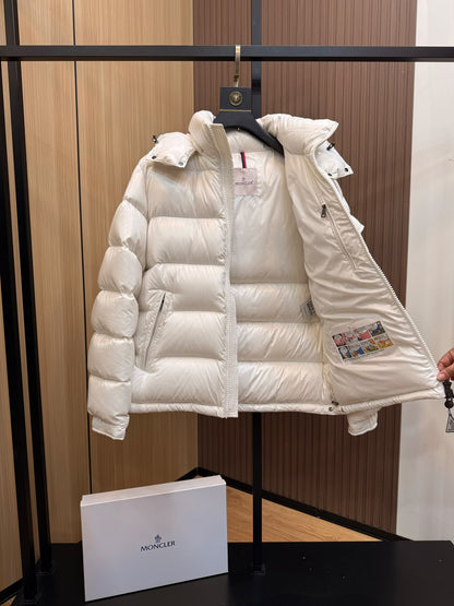 Moncler Maya Puffer Jacket - White
