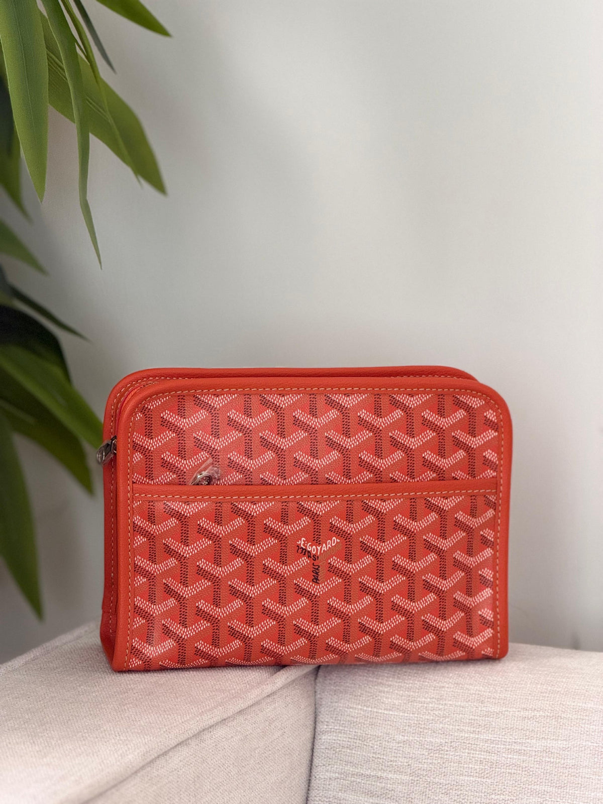 Goyard Toiletry Bag - Red