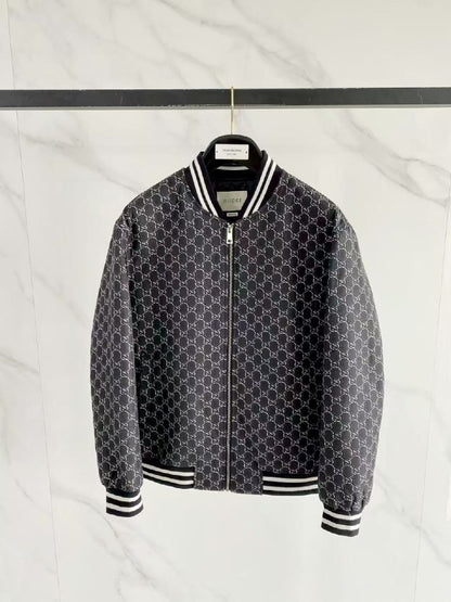 Gucci Bomber Jacket - Grey Monogram