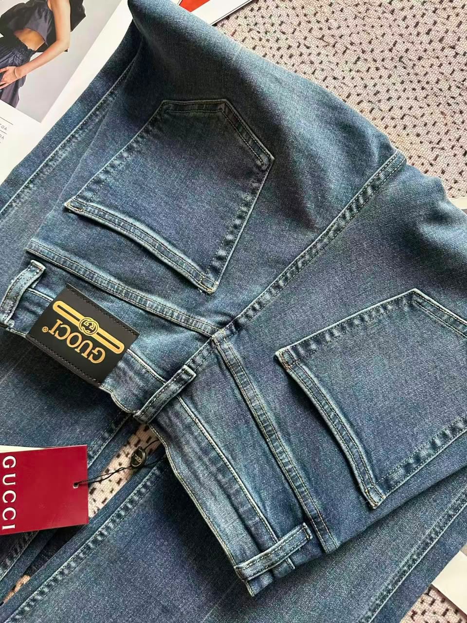 Gucci Jeans Pants - Light Blue