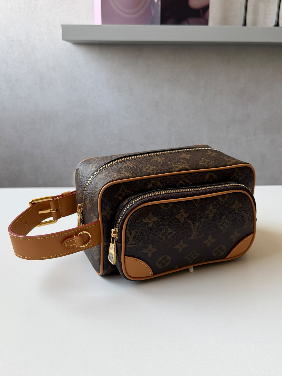 Louis Vuitton Wash Bag - Brown Monogram