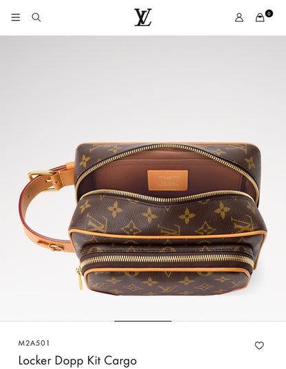 Louis Vuitton Wash Bag - Brown Monogram