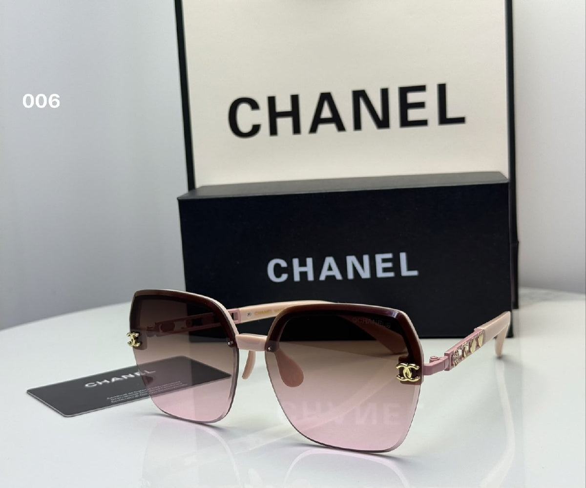 Chanel Rimless Square Sunglasses - 