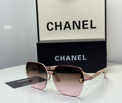 Chanel Rimless Square Sunglasses - 