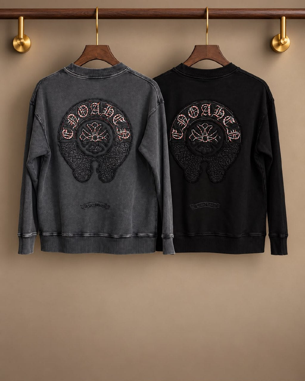 Chrome Hearts Sweatshirt - Black, Dark Grey