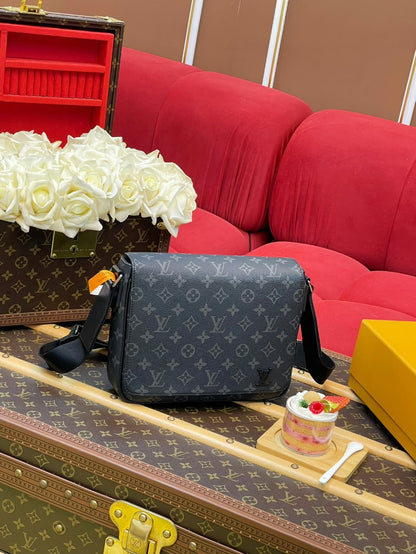 Louis Vuitton Crossbody Bag - Dark Grey Monogram