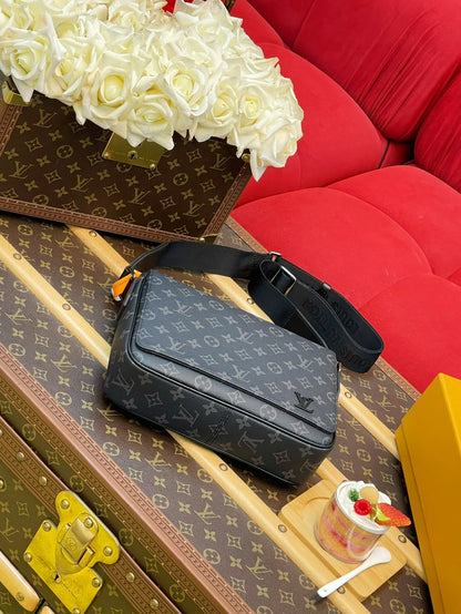 Louis Vuitton Crossbody Bag - Dark Grey Monogram