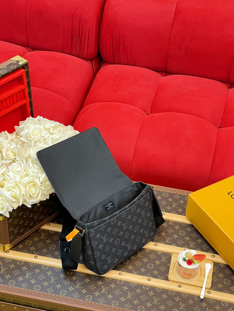 Louis Vuitton Crossbody Bag - Dark Grey Monogram