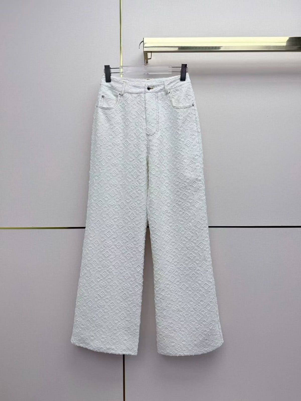 Louis Vuitton Wide-Leg Set - White Monogram