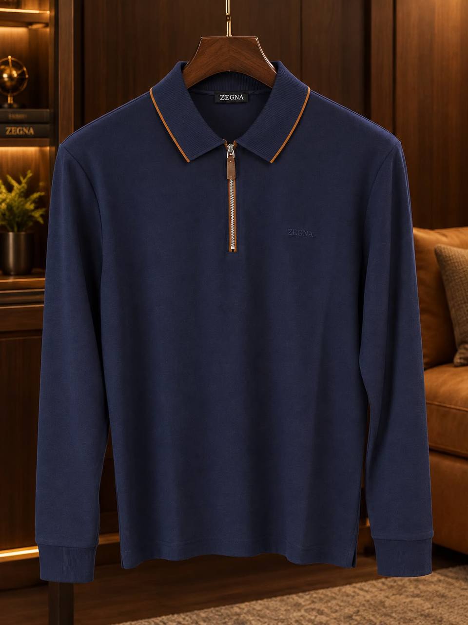 Zegna Long sleeve Polo Shirt - 