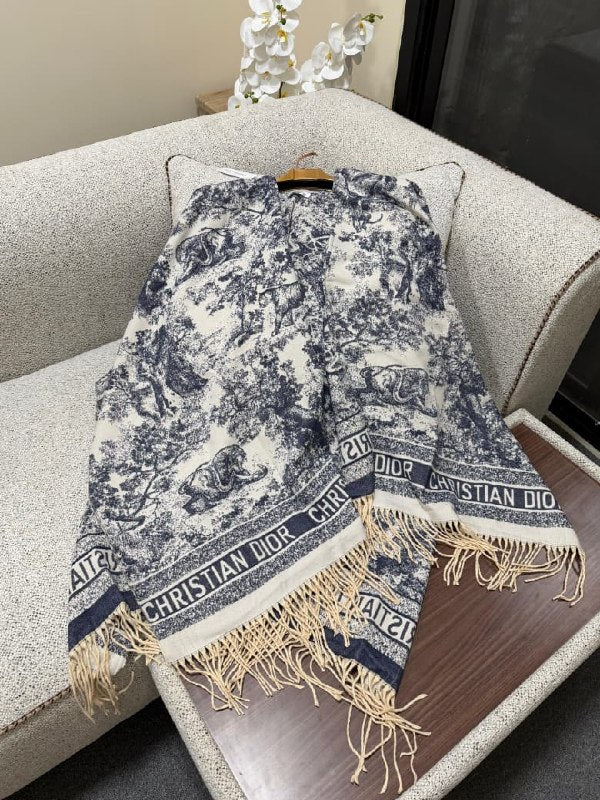 Dior Scarf - Blue