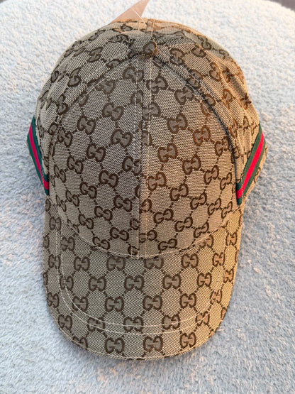 Gucci Cap - Beige Monogram
