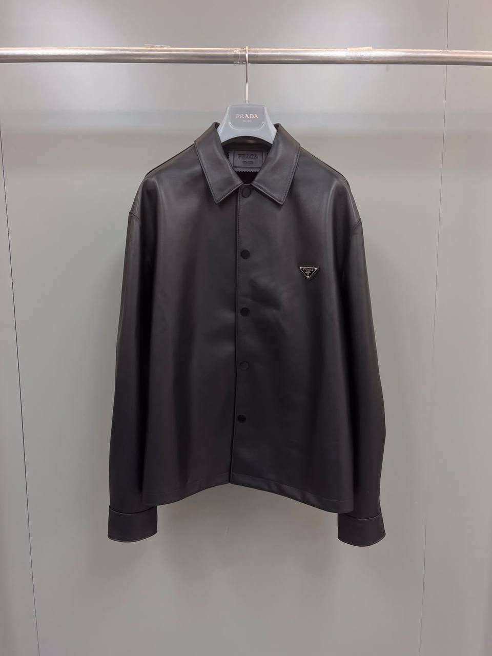 Prada Leather Shirt - 